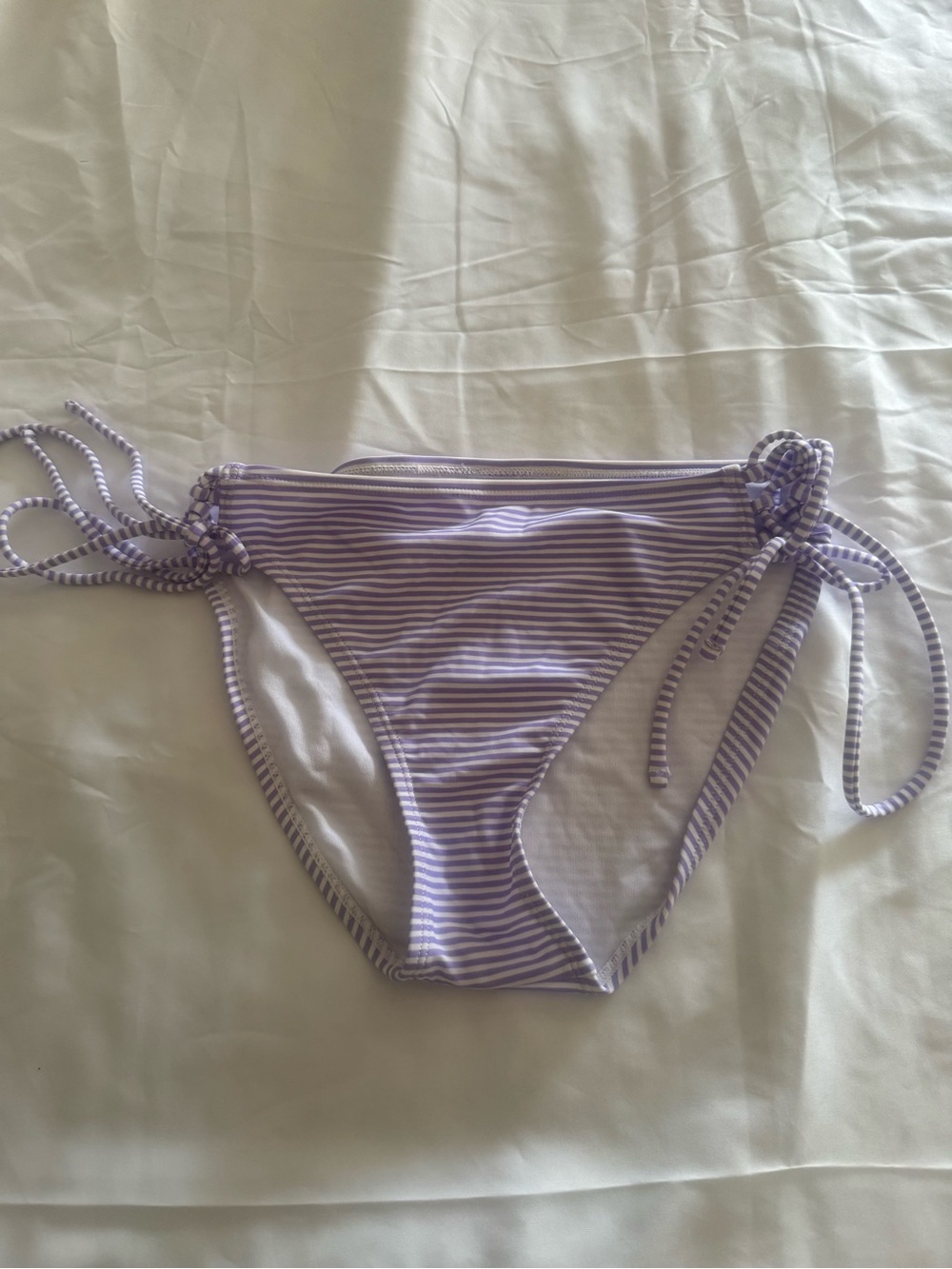 Kids Purple Stripe Swim Bottom